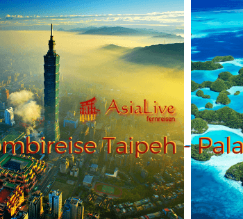 Asia Live Fernreisen Kombireisen Taipeh Palau