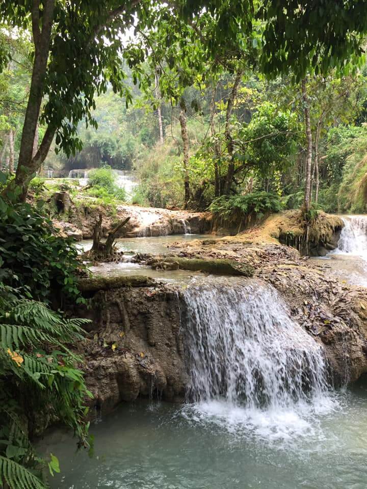 Kuang Si Wasserfälle in Luang Prabang - Reisebericht Andreas Alberti - Asien Experte Asien Fernreisen Kombireisen